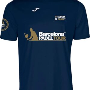 Barcelona Padel Tour | Maglietta Tecnica a Manica Corta | per Uomo |  Tocco Morbido e Asciugatura Rapida