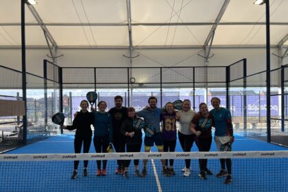 Southmead Hospital Charity tries padel for the first time!