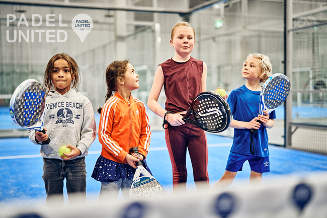 Get your kids involved in the thriving padel sport this summer for just £1