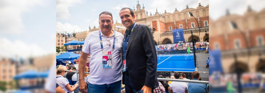 The stage where padel made its debut at the major multisport events