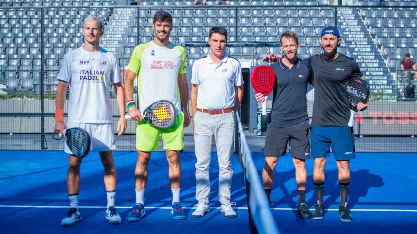 Padel conquers the central court of Foro Italico: a fairytale debut for Cattaneo and Di Giovanni